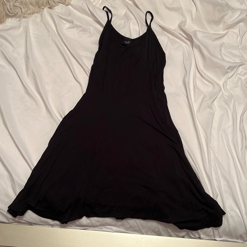 Black flowy dress